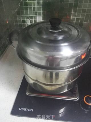 蒸苹果，老少皆宜的做法步骤：3