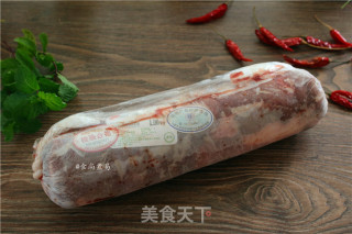 香辣薄荷羊肉的做法步骤：1