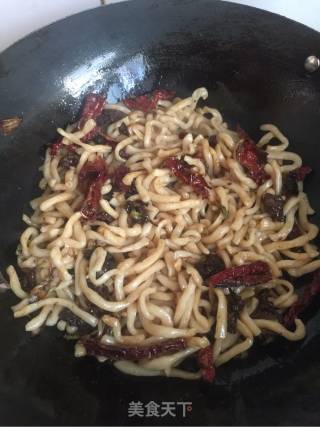 干煸炒面的做法步骤：6