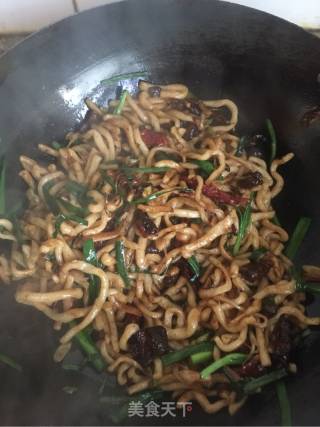 干煸炒面的做法步骤：8