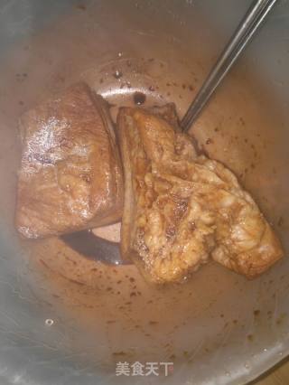 雪里红扣肉的做法步骤：4