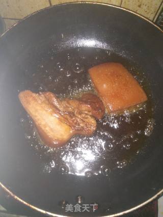 雪里红扣肉的做法步骤：5