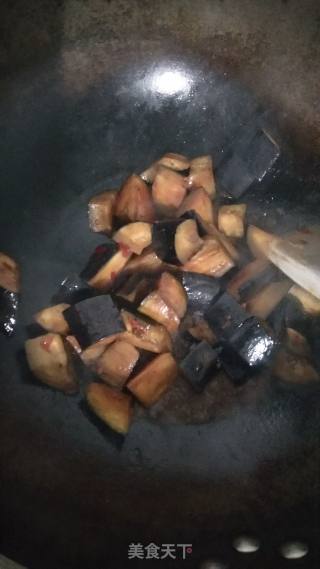 茄子炒黄瓜的做法步骤：4