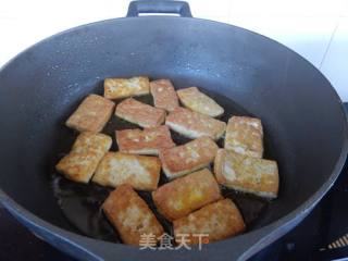 煎豆腐的做法步骤：6