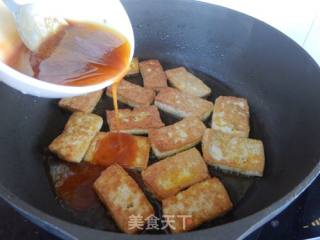 煎豆腐的做法步骤：7