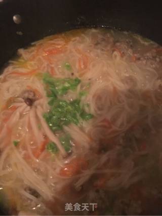 海鲜肉丸面的做法步骤：13