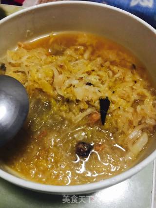 酸菜粉丝汤的做法步骤：7