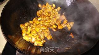 炒鸡丁的做法步骤：4