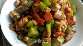 炒鸡丁的做法步骤：10