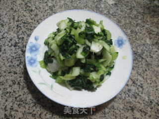 鸡蛋干炒手捏菜的做法步骤：6