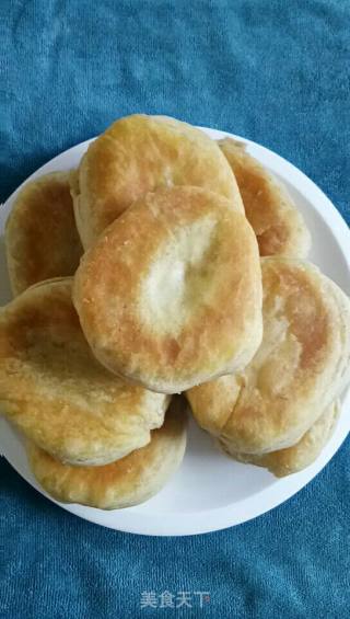 麻酱饼的做法步骤：10