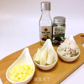 山药藜麦米饭团的做法步骤：1