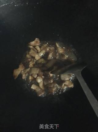 茭白肉片的做法步骤：2