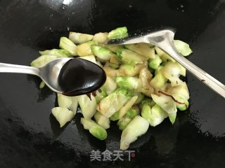 油焖抱子芥的做法步骤：8