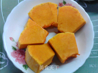 南瓜栗子奶饮的做法步骤：2