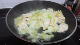 醋溜双白的做法步骤：9