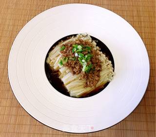 肉酱金针菇的做法步骤：5
