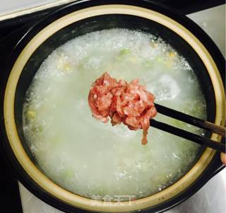 皮蛋瘦肉粥的做法步骤：10
