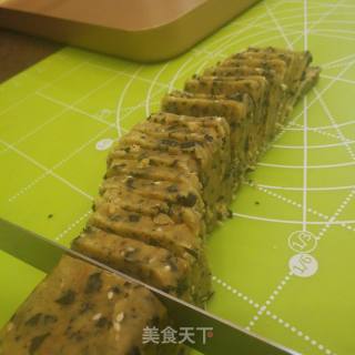 海苔肉松饼干（午后点心）的做法步骤：3
