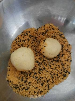 南瓜饼的做法步骤：7