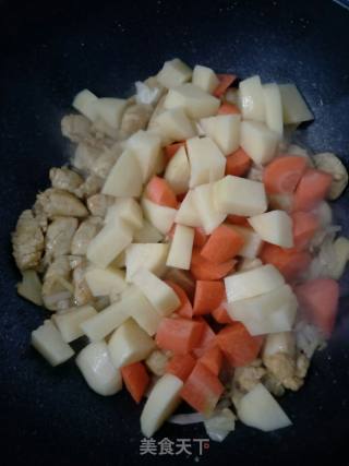 咖喱鸡肉的做法步骤：9