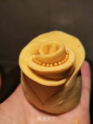 南瓜紫薯玫瑰的做法步骤：3