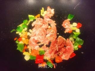 孜然羊肉的做法步骤：4