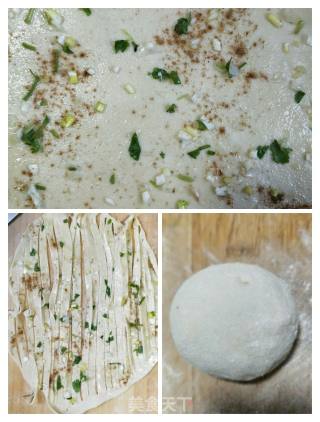 牛油手抓饼的做法步骤：3