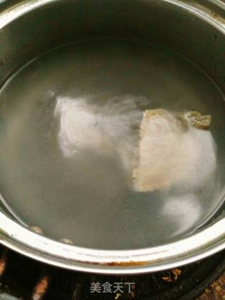 骨头汤红萝卜瘦肉粥的做法步骤：9