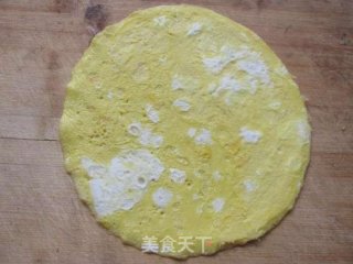 #快手懒人餐#五分钟蛋卷饭的做法步骤：5