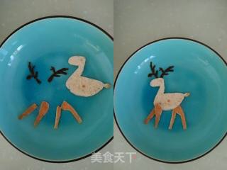 童趣营养餐之圣诞麋鹿的做法步骤：1