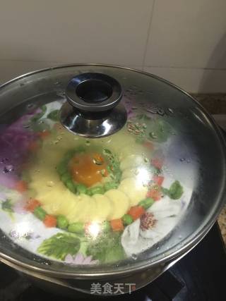 日本豆腐蒸蛋的做法步骤：7