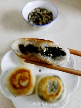 芝麻花生糯米饼的做法步骤：12