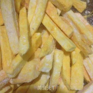 麻仁红薯的做法步骤：3