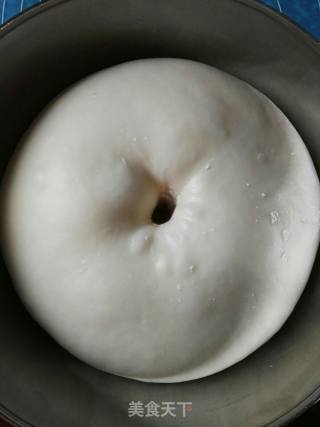 辫子肉松面包的做法步骤：4