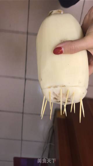 红枣糯米藕的做法步骤：4