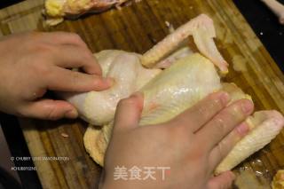鸡胸又滑又多汁的完美”脆皮烤鸡“教程的做法步骤：12