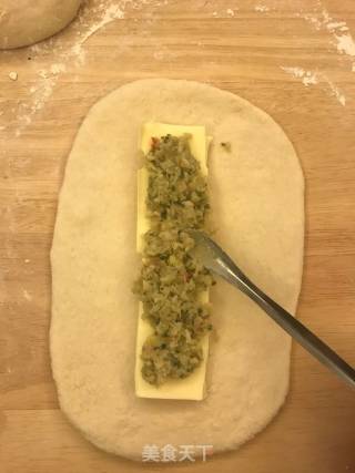 面包自学课程LESSON 13: 洋葱蒜泥芝士咸面包的做法步骤：10