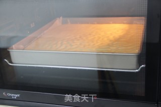 黄金虎皮蛋糕卷的做法步骤：3