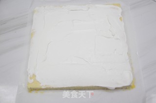 黄金虎皮蛋糕卷的做法步骤：17