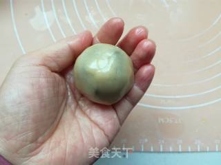 #烤箱美味#豆沙月饼的做法步骤：9