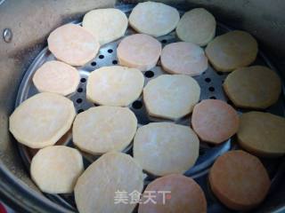 芝心红薯饼的做法步骤：2