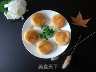 芝心红薯饼的做法步骤：9