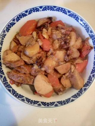 鸡肉料理 芋头炖鸡腿的做法步骤：12