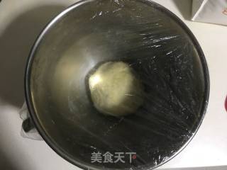 后酵母法奶香面包/空气炸锅版的做法步骤：2