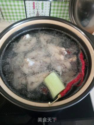鸡肉料理 孜然鸡叉骨的做法步骤：4