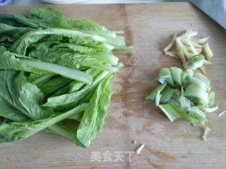 鲜虾翡翠白玉汤的做法步骤：3