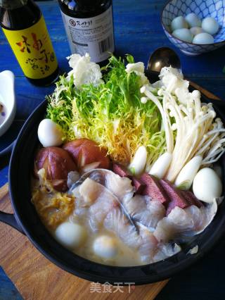 酸菜鲈鱼火锅的做法步骤：14