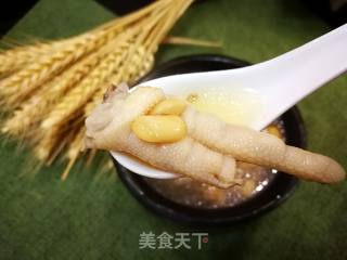 鸡爪黄豆汤的做法步骤：6