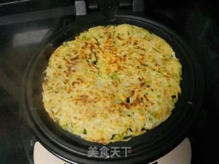 白萝卜煎饼的做法步骤：5